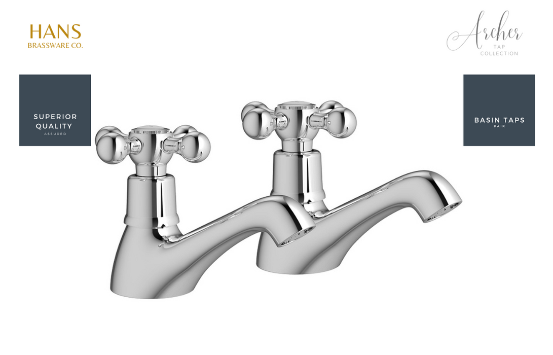 Hans Brassware Co. - Cherish - Basin Taps - Chrome