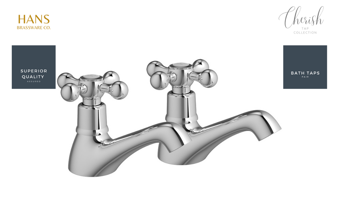 Hans Brassware Co. - Cherish - Bath Taps - Chrome