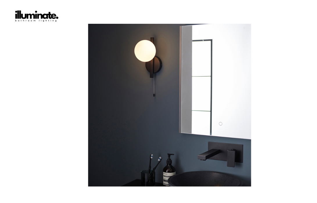 Illuminate - Delta - Wall Light - Matt Black