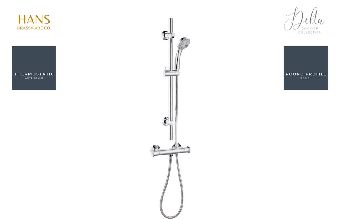 Hans Brassware Co. - Delta - Thermostatic Bar Valve Mixer Shower