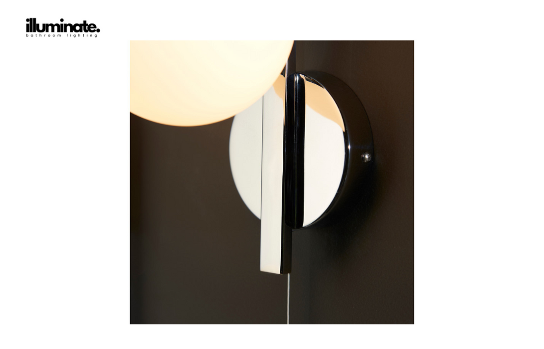 Illuminate - Delta - Wall Light - Chrome