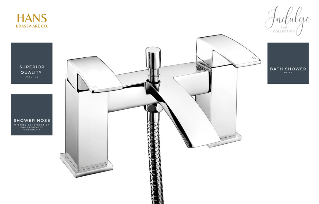 Hans Brassware Co. - Endulge - Bath Shower Mixer Bathroom Tap - Chrome