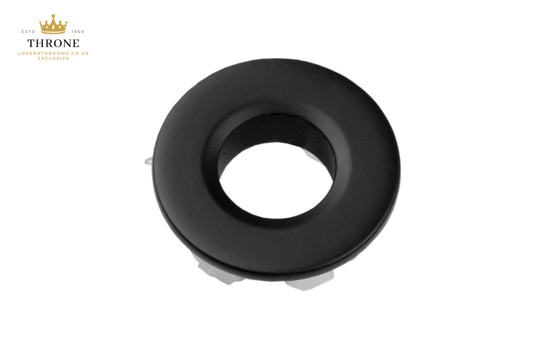 Throne - Basin Overflow Ring - Matt Black