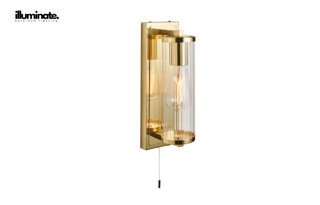 Illuminate - Ra - Wall Light - Brushed Brass