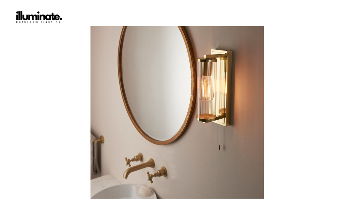 Illuminate - Ra - Wall Light - Brushed Brass