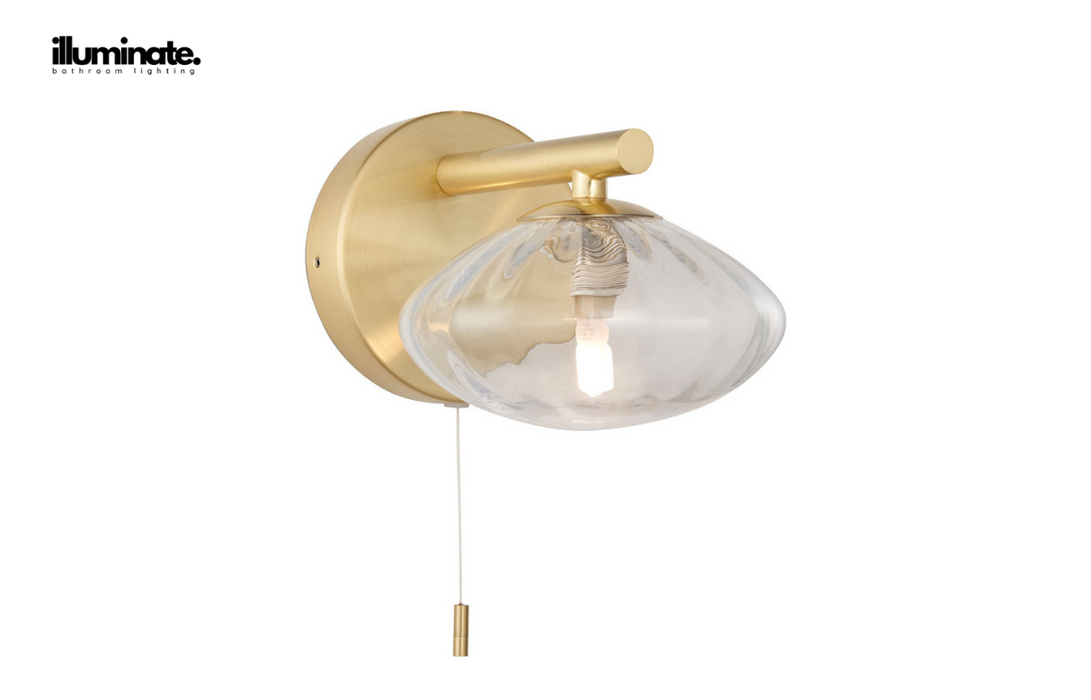 Illuminate - Rey - Wall Light - Brushed Brass