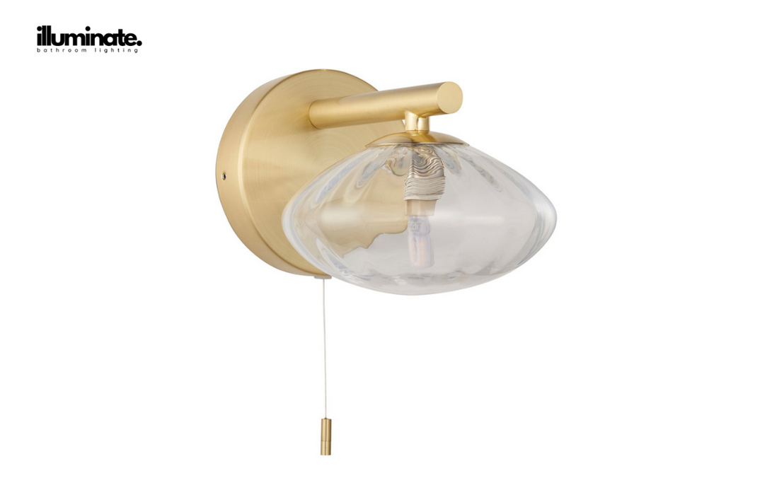 Illuminate - Rey - Wall Light - Brushed Brass