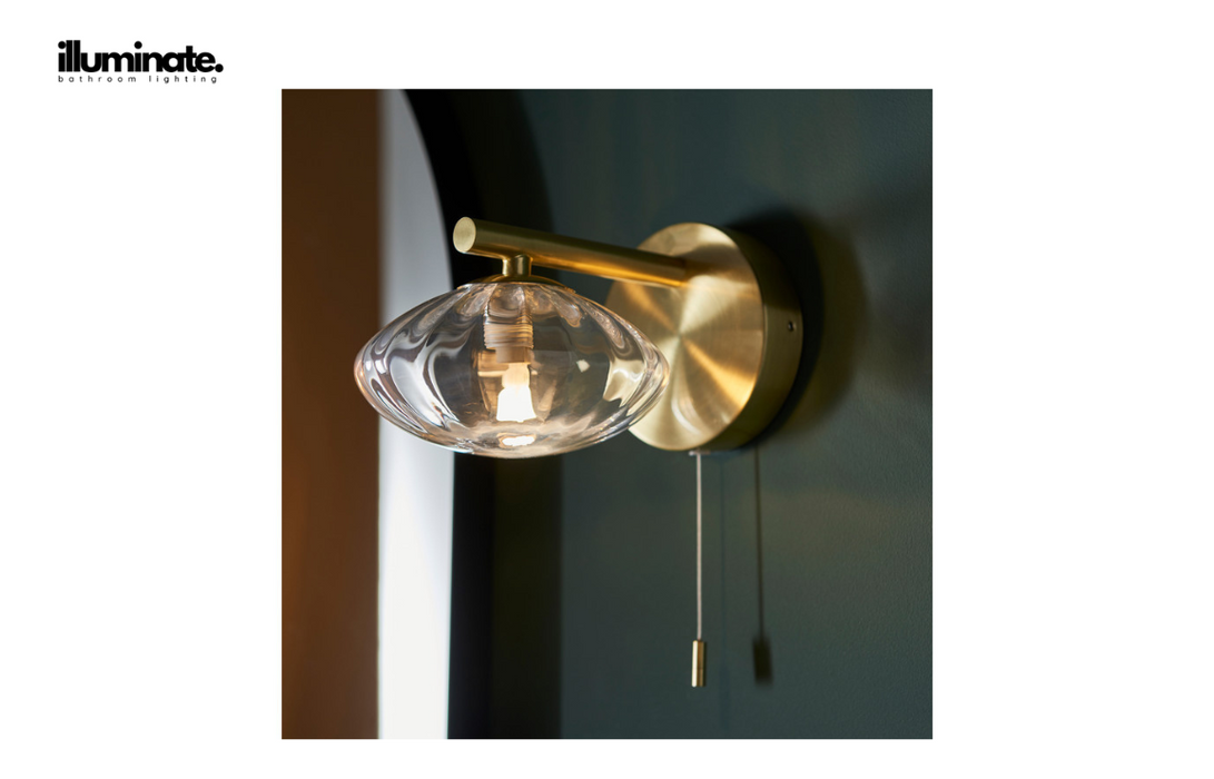 Illuminate - Rey - Wall Light - Brushed Brass