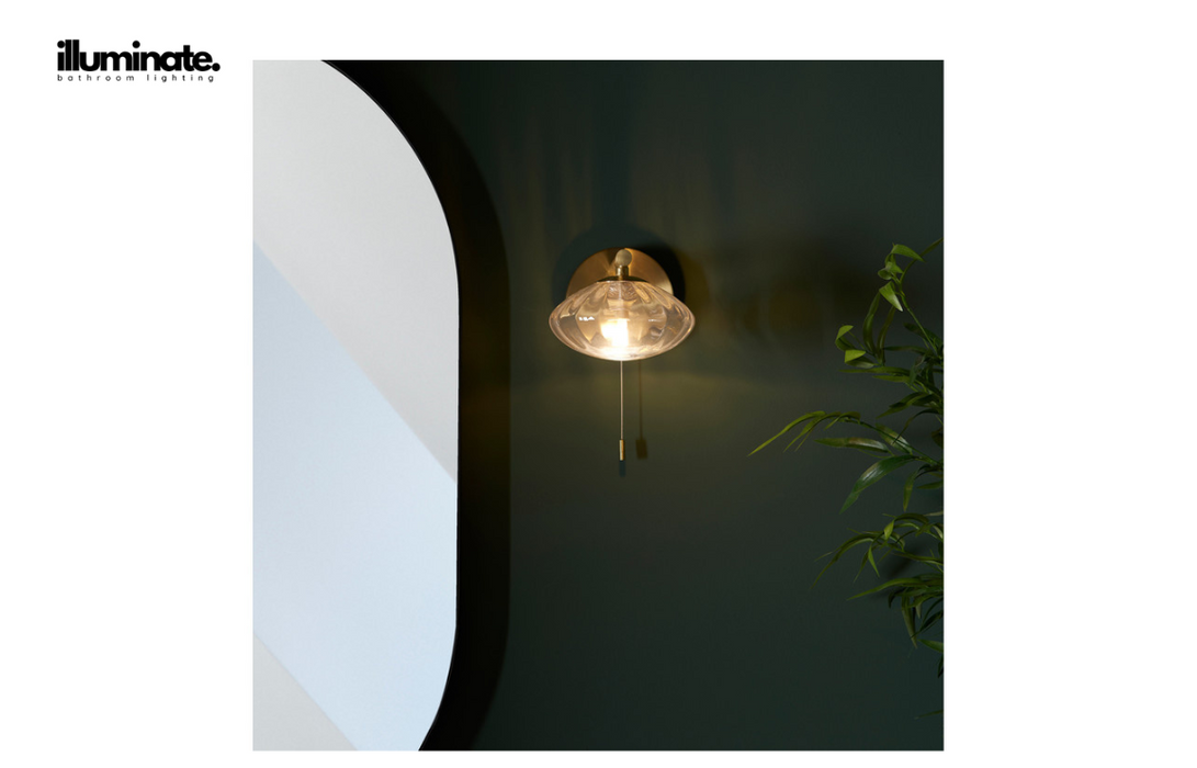 Illuminate - Rey - Wall Light - Brushed Brass