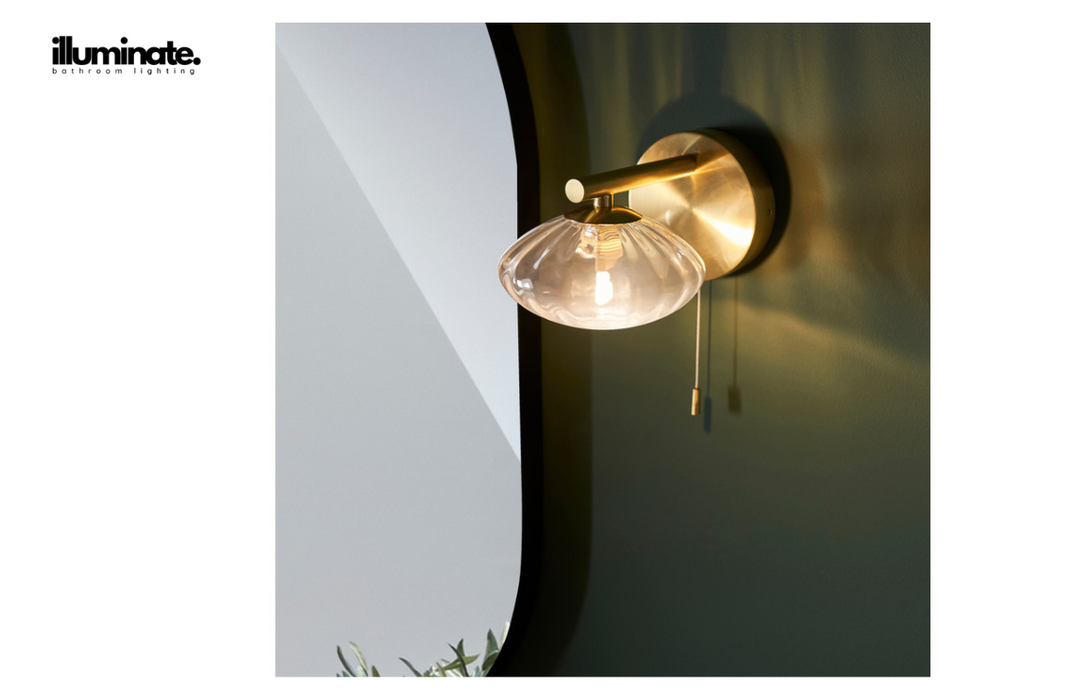 Illuminate - Rey - Wall Light - Brushed Brass