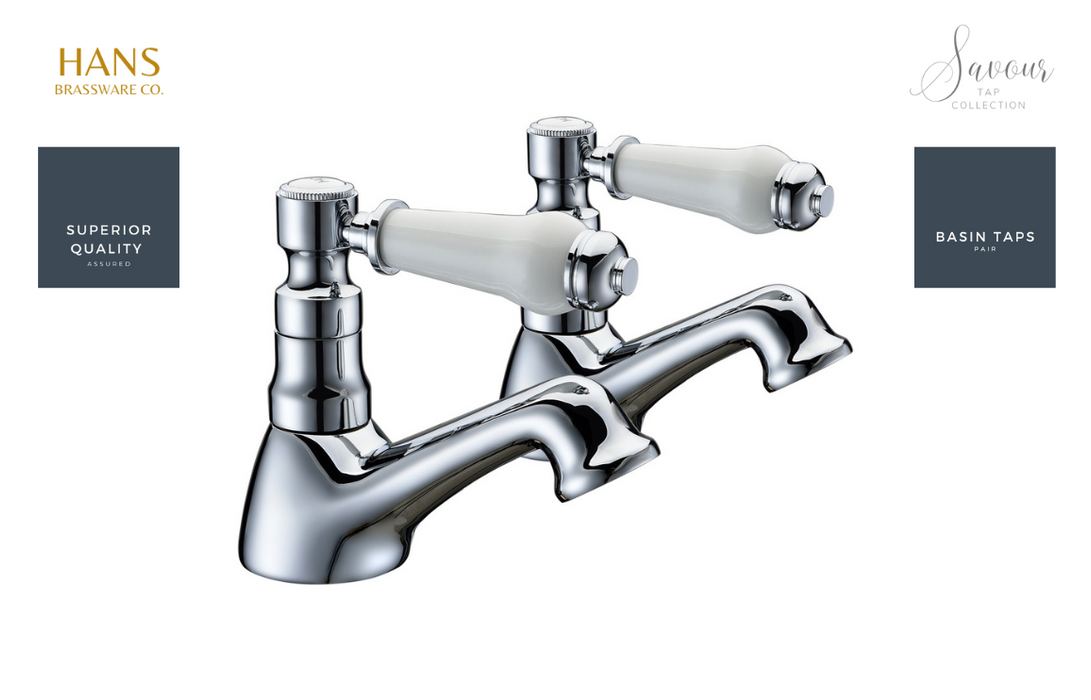 Hans Brassware Co. - Savour - Basin Taps - Chrome