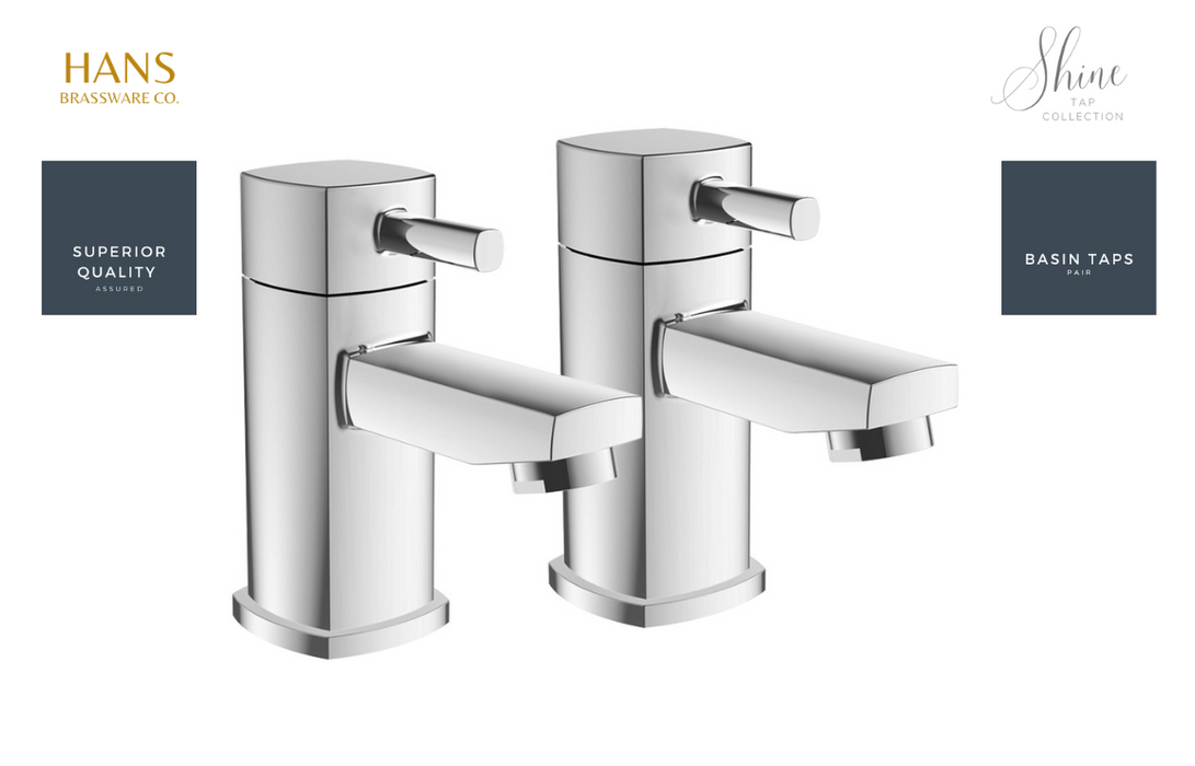 Hans Brassware Co. - Shine - Basin Taps - Chrome