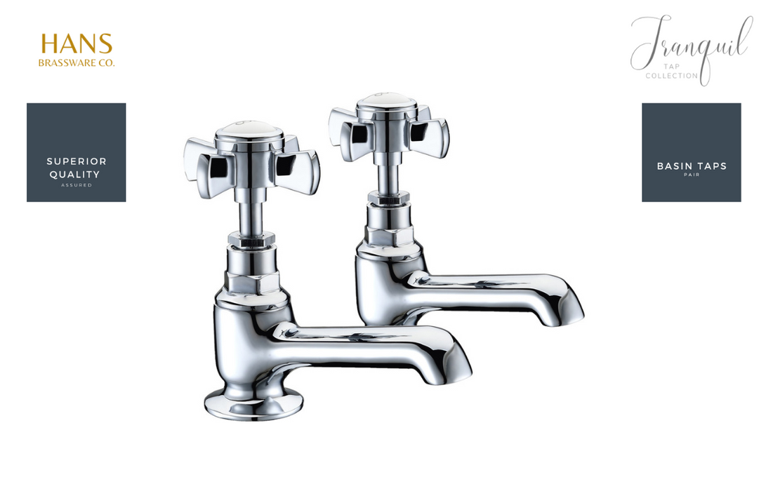 Hans Brassware Co. - Tranquil - Basin Taps - Chrome