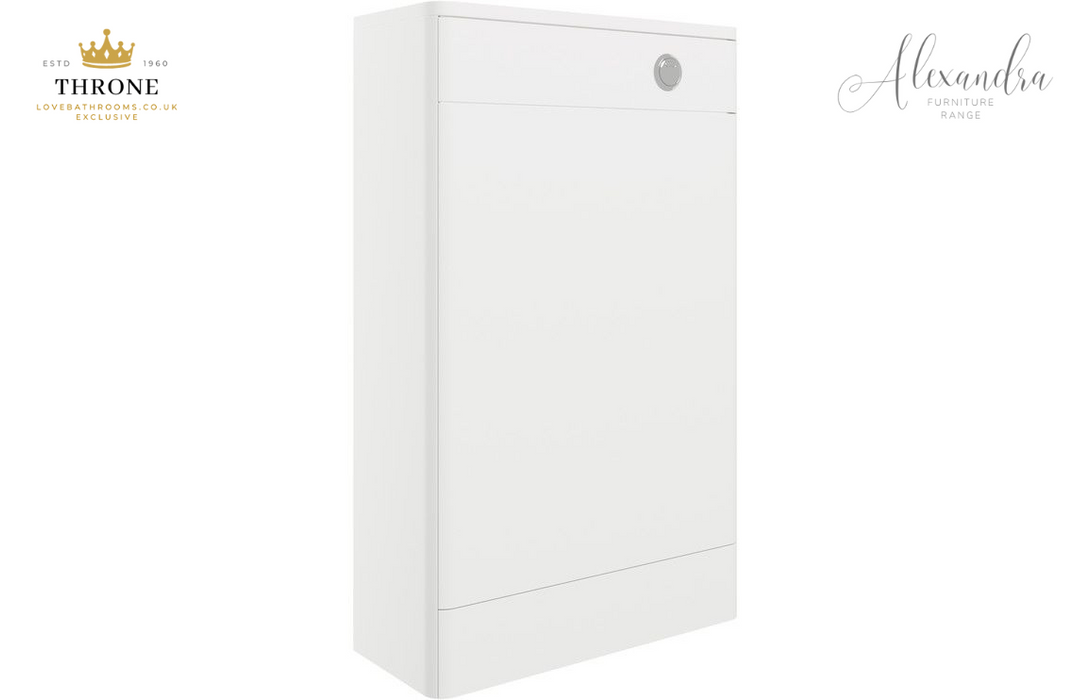 Throne - Alexandra - 506mm WC Unit - White Gloss