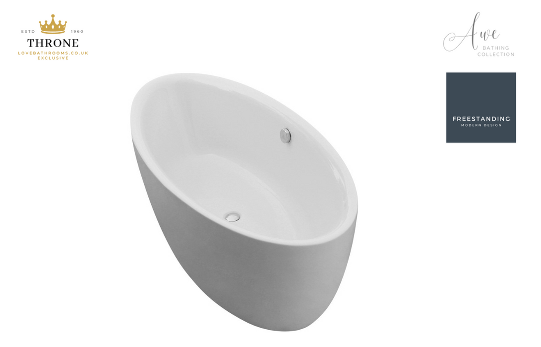 Throne - Awe - Freestanding Bath - 1800x800x580mm