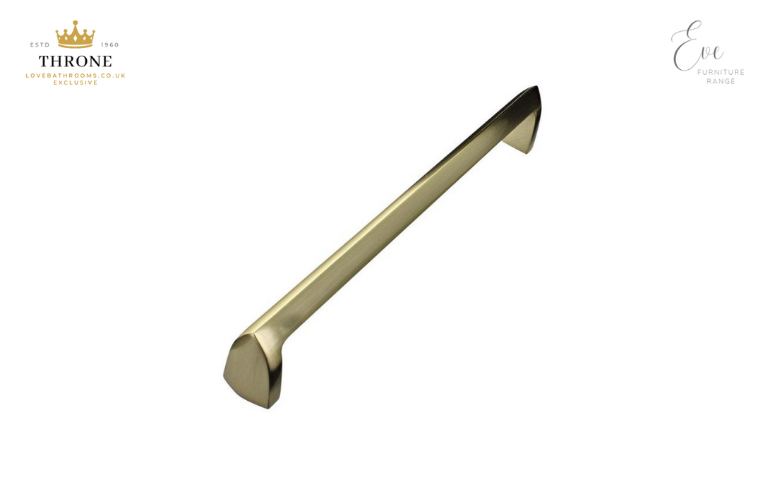 Throne - Eve - Brushed Brass Sleek Handle (Single)