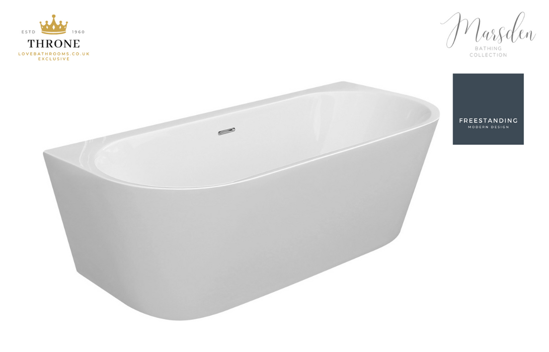 Throne - Marsden - Freestanding Bath - 1500x750x570mm